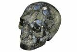 Carved, Que Sera Stone Skull #118096-2